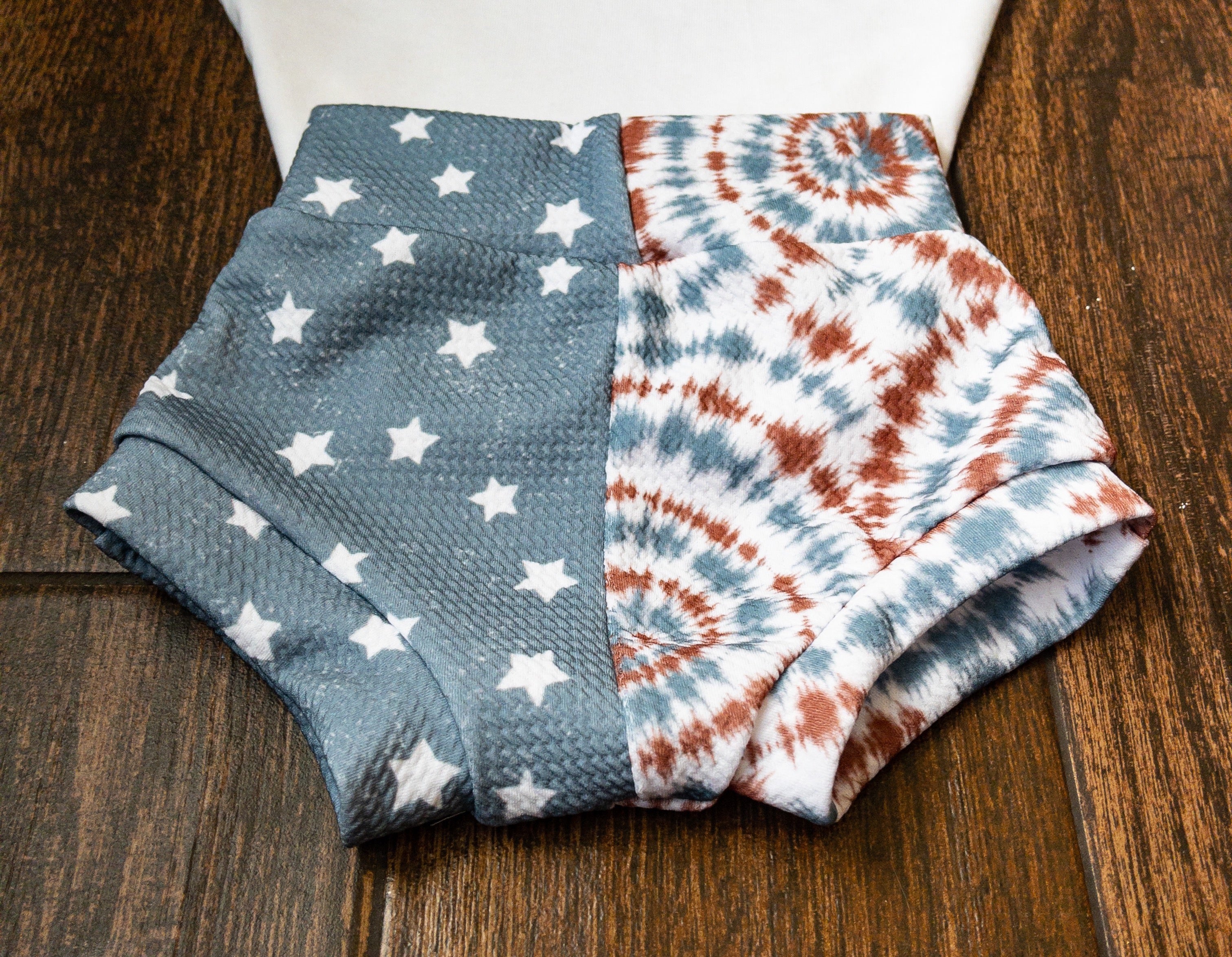 Liberty Two Tone Baby Girl Bummie Outfit