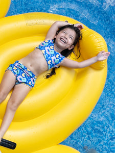 Rubber Ducky Reversible 2 Piece Baby Girl Swimsuit