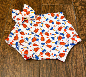 Red White and Blue July 4th Popsicles