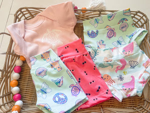 Summer Beach Vibes Mix and Match Bummy or Biker Shorts