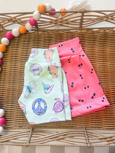 Summer Beach Vibes Mix and Match Bummy or Biker Shorts