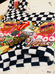 Groovy Vogue Nineties Baby Bummie Set
