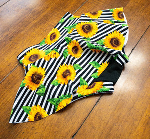 Sunflower Skirted Bloomer Baby Bummy Set