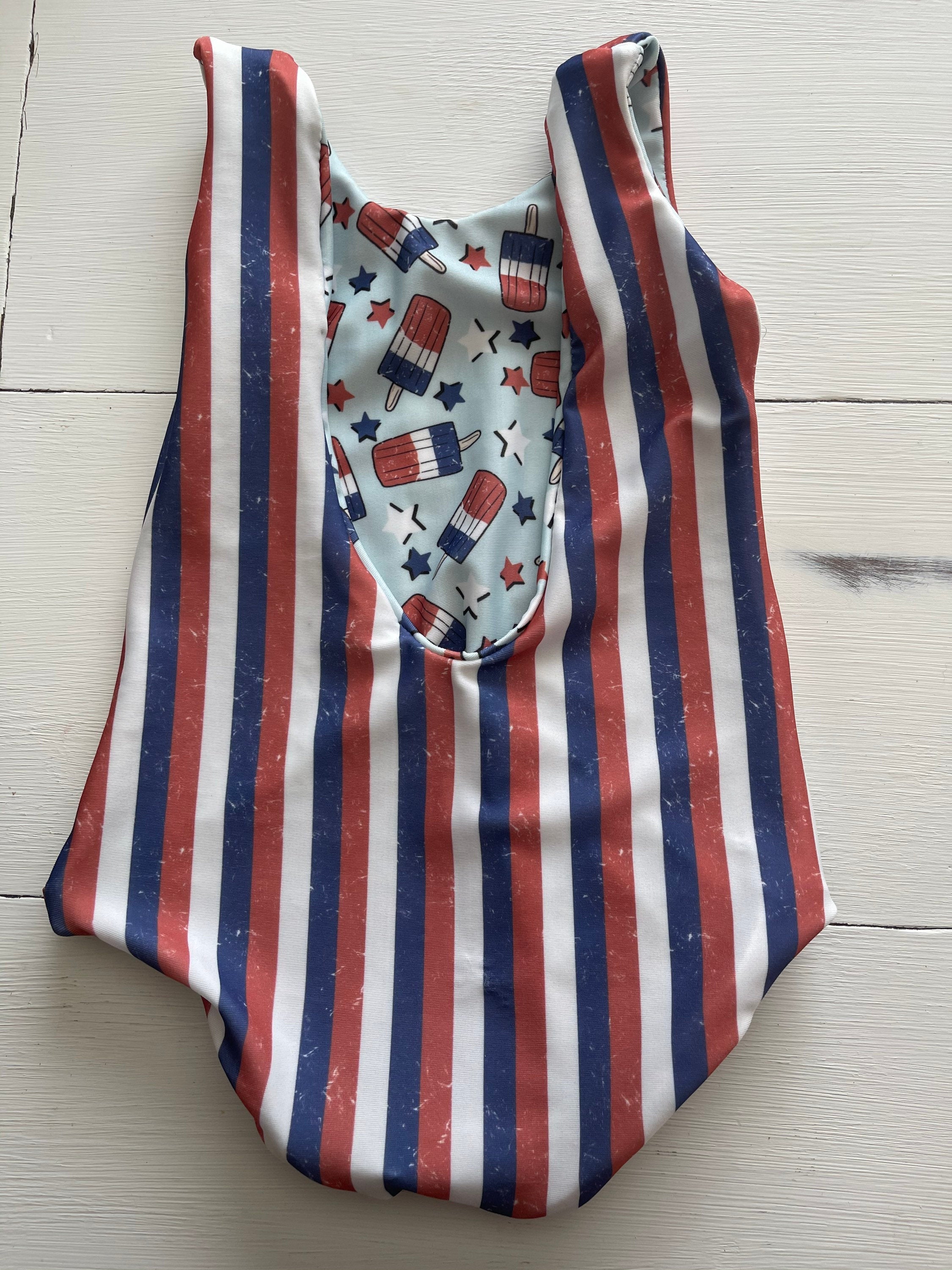 American Girl Popsicle Reversible Baby Swimsuit
