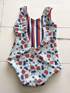 American Girl Popsicle Reversible Baby Swimsuit