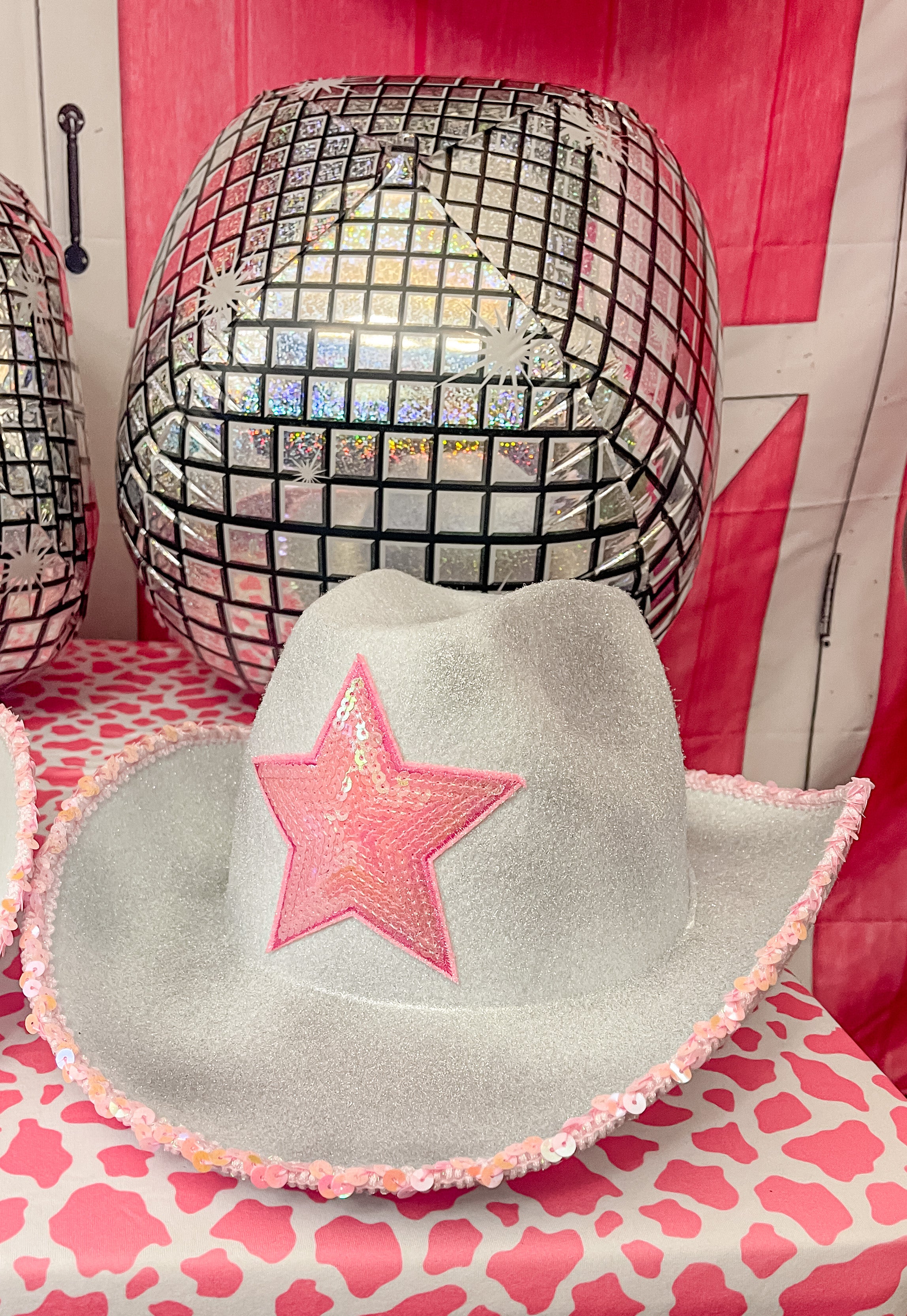 Bling Western Pink cowgirl Hat