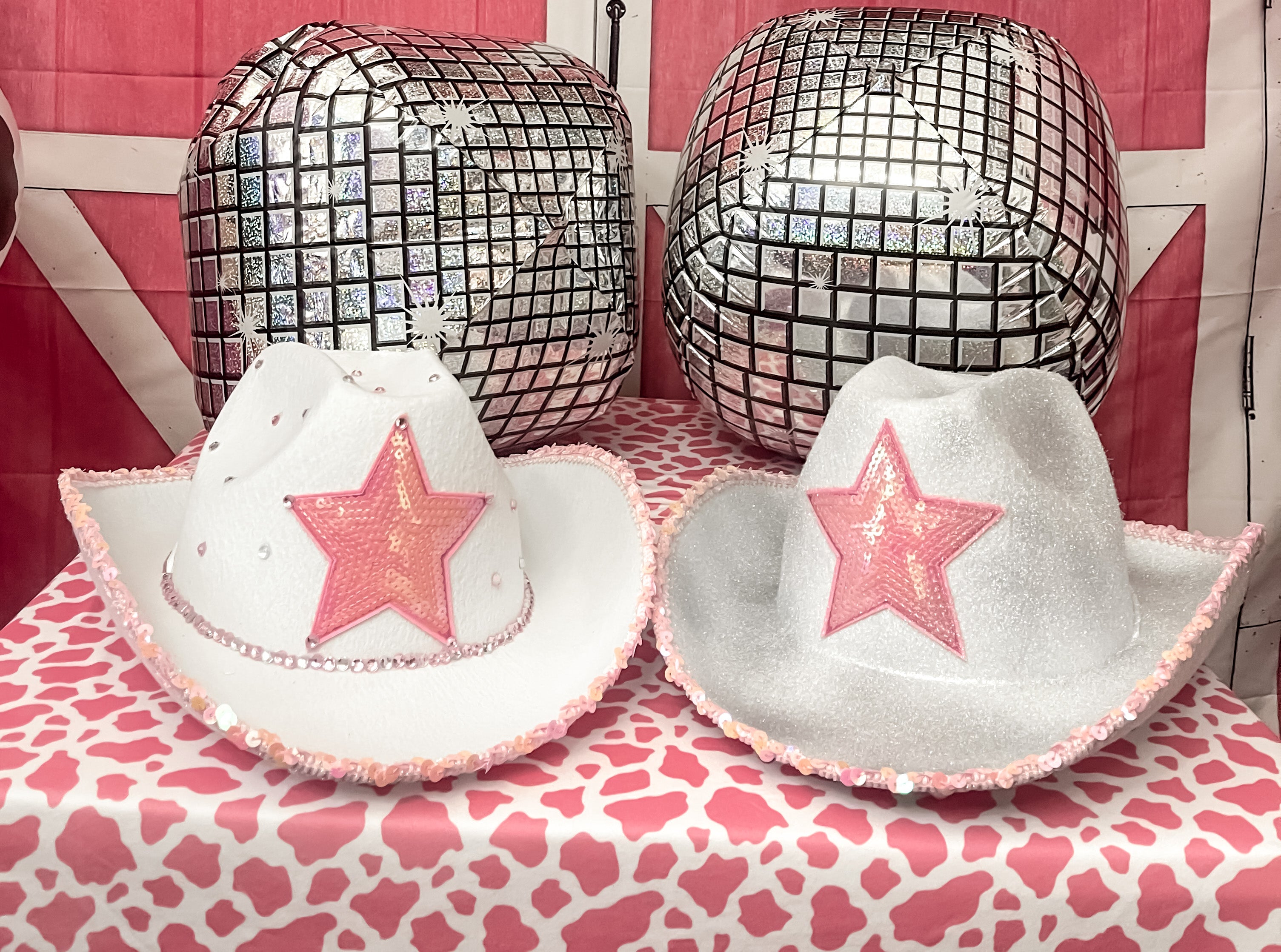 Bling Western Pink cowgirl Hat